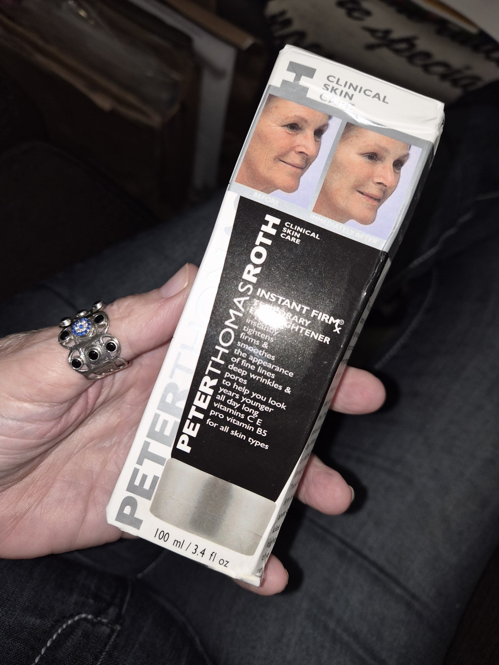 NIB Peter Thomas Roth Instant FIRMx Face Tightener 3.4 oz FOIL SEAL
